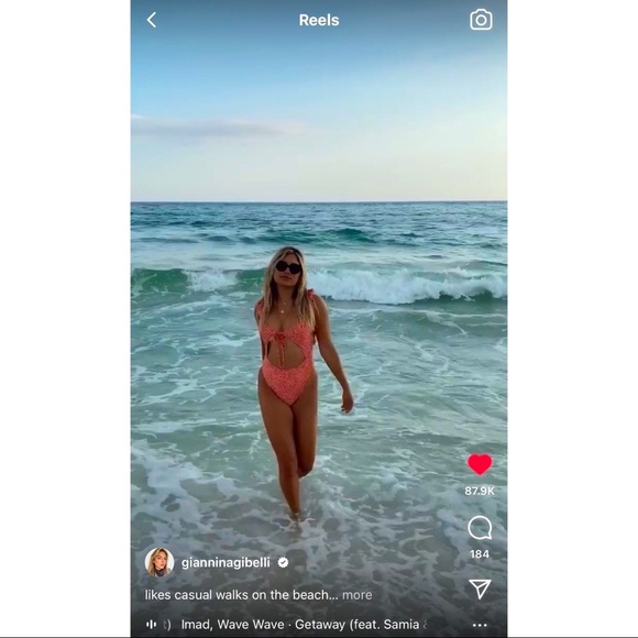 ASO Giannina Gibelli Love Is Blind Nasty Gal Wild Waters Animal Cut-Out Swimsuit - Picture 8 of 12